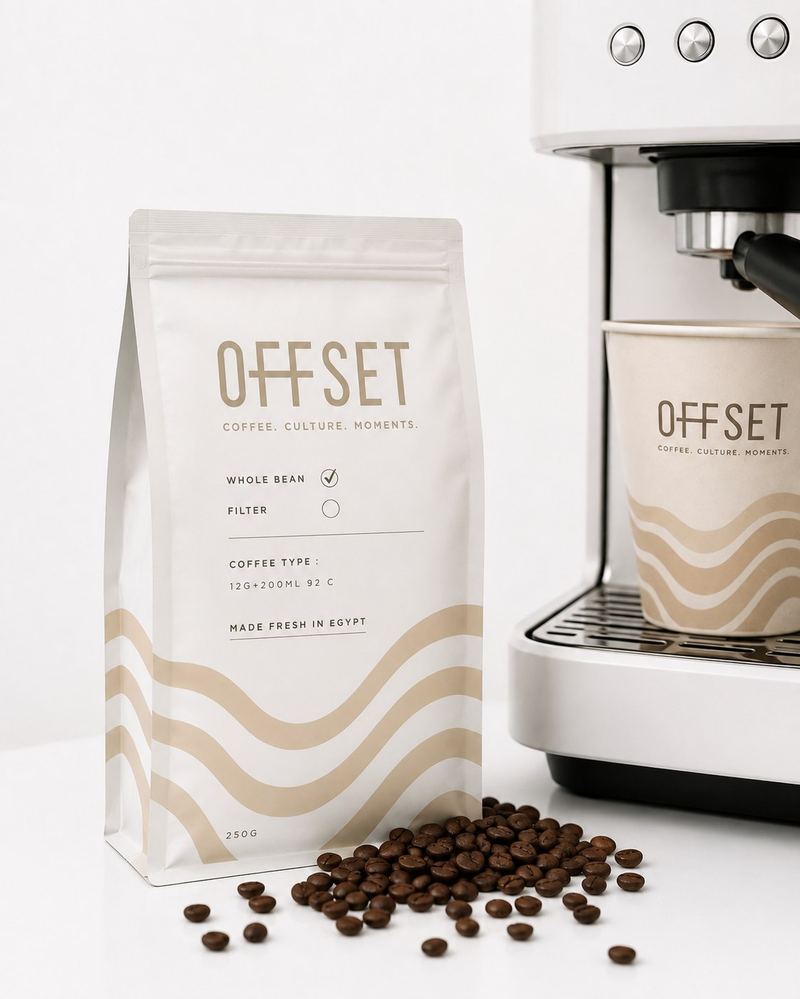 Offset Single Origin Coffee Bag